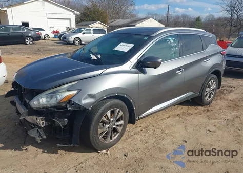 2015 Nissan Murano Sl из США, поврежденный, VIN 5N1AZ2MH0FN224320